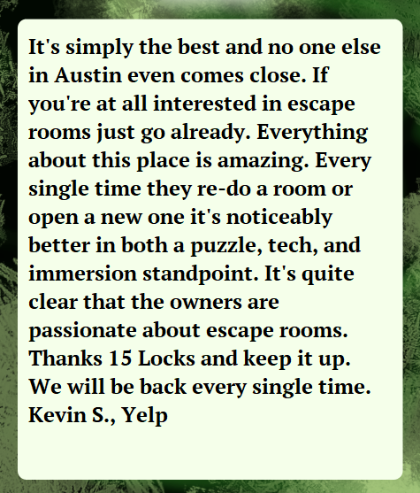 15Locks tweet picture