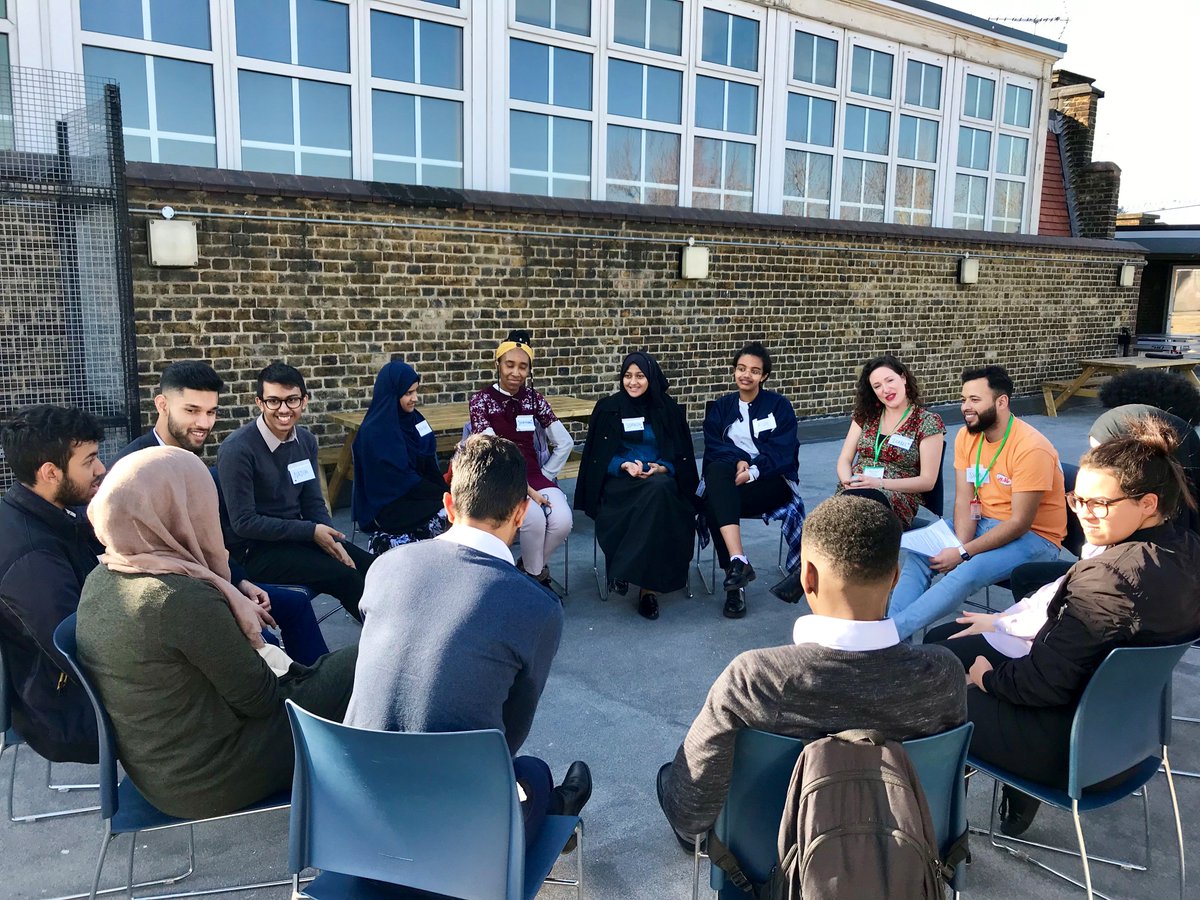 LankellyChase's tweet photo. #storytelling in action! “We human beings are hard-wired for narrative. In the absence of a story, we will make one up. Tell your story first” – Kate Nugent. We loved supporting #youngpeople on #amplifyyouth @MulberryAS to tell and own their narratives of change this week https://t.co/0pg4Zuc1KU