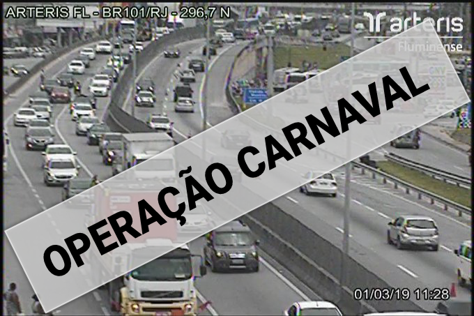 COItaborai's tweet photo. #CARNAVAL: Está em vigor a operação montada pela @Arteris_AFL Autopista Fluminense. https://t.co/4XFiL1JAcR