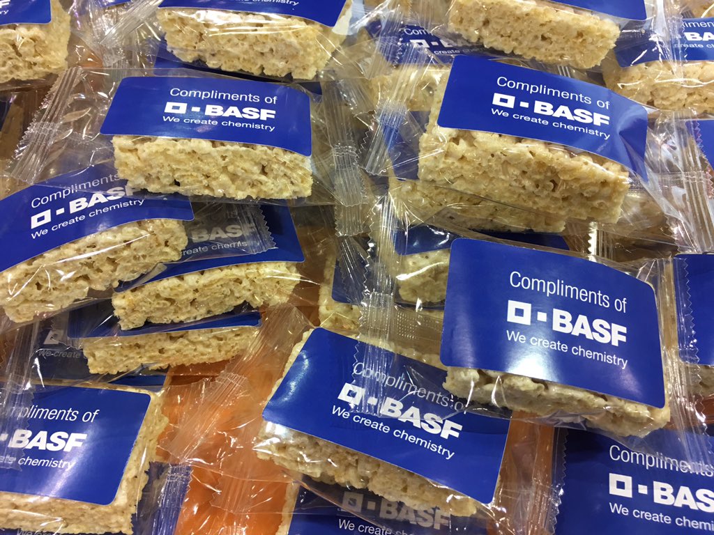 Glad to see #BASF repping rice in its booth at the Farm and Gin show. #farmandginshow #ricekrispietreats