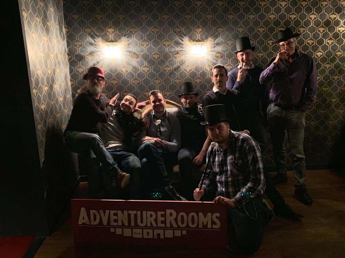 Mystisch war’s: 

Vor Kurzem haben wir mit unseren Kollegen von #Amanox – einem unserer Partner – einen spannenden Abend in einem #AdventureRoom verbracht! 

Wart ihr auch schon mal in einem Adventure Room?
Wir wünschen euch ein schönes, unterhaltsames #Weekend😄🙌🎉