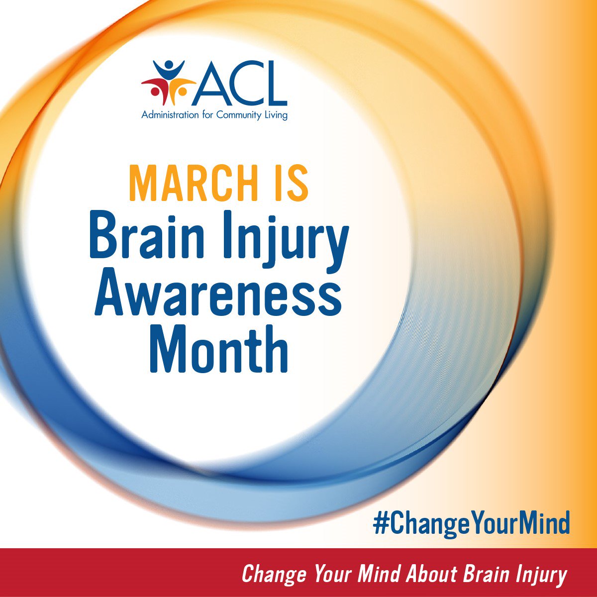 ACLgov's tweet image. March is #BrainInjury Awareness Month. Learn about #TBI resources from ACL, starting with the TBI State Partnership Grant Program to help states increase access to services and supports: acl.gov/programs/post-… #ChangeYourMind