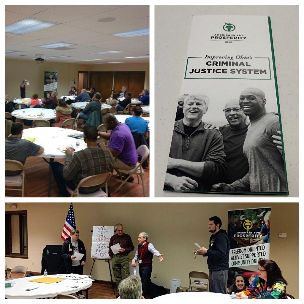 AfpOhio's tweet photo. Fantastic discussion on Criminal Justice Reform #CJR with @acluohio in Stow. Thank you to the #ACLU for the presentation #UniteToDoGood https://t.co/5ihWjwPXxO