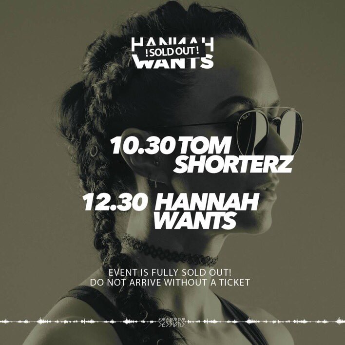 #SetTimes 
10.30 <a href="/Shorterz/">Tom Shorterz</a> 
12.30 <a href="/hannah_wants/">Hannah Wants</a> 
See You At <a href="/CosmicNCL/">Cosmic Ballroom</a>