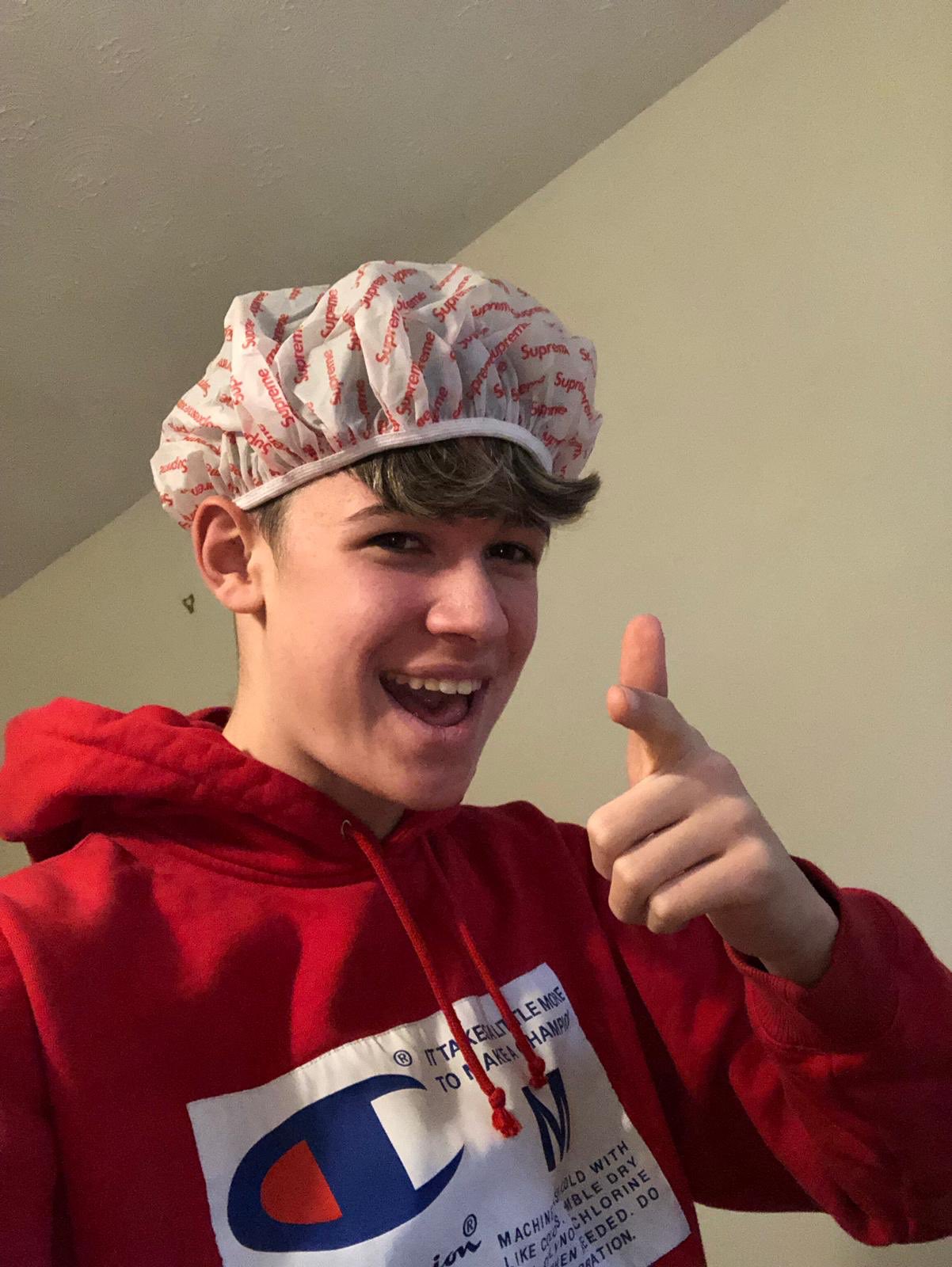 Shower cap supreme sales