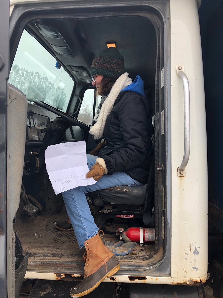 CSpringsLisbon's tweet image. #CSWN training the administrative staff on the International 7500! #ladiesoflandscaping!