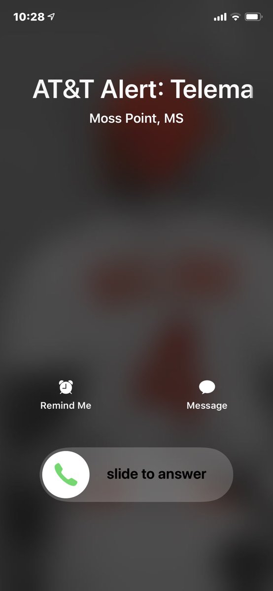 wrayj's tweet photo. Thank you @ATT for screening my calls &amp; alerting me to telemarking! You rock! https://t.co/cBBWPexSKh