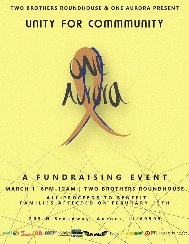 Our live performances lineup for tonight at @premilchicago ! Come check out the amazing talent and show all the support you can, at the same time don’t forget at Two Brothers Roundhouse 6-11 same night tonight we have our silent auction of art pieces and gift basket raffles! 🕊