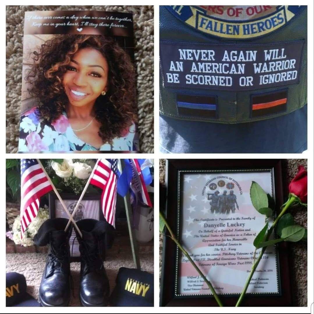 UnderRepResen's tweet image. Please tune in Sunday, March 3 as we cover the story of Danyelle Luckey, a sailor who died of sepsis while active duty. We will be interviewing her parents.