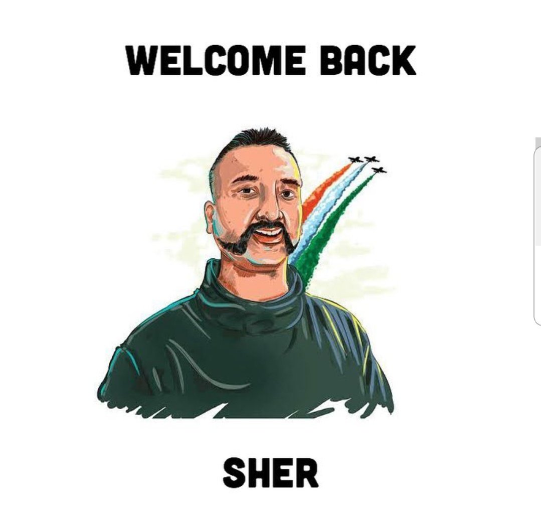 chauhan_aanand's tweet image. finally sher is here 

भाग भाग भाग आया शेर आया शेर भाग भाग भाग आया शेर आया शेर भाग भाग भाग आया शेर आया शेर सच्चाई की ये लहर हर मोहल्ले में कहर

#waitover #WelcomeHomeAbhinandan 
#AbhinandanVarthaman #WelcomeBackAbinandan