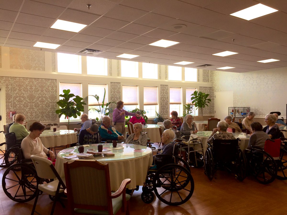 This morning we’re hosting a game called “Discard” where our members play to win!