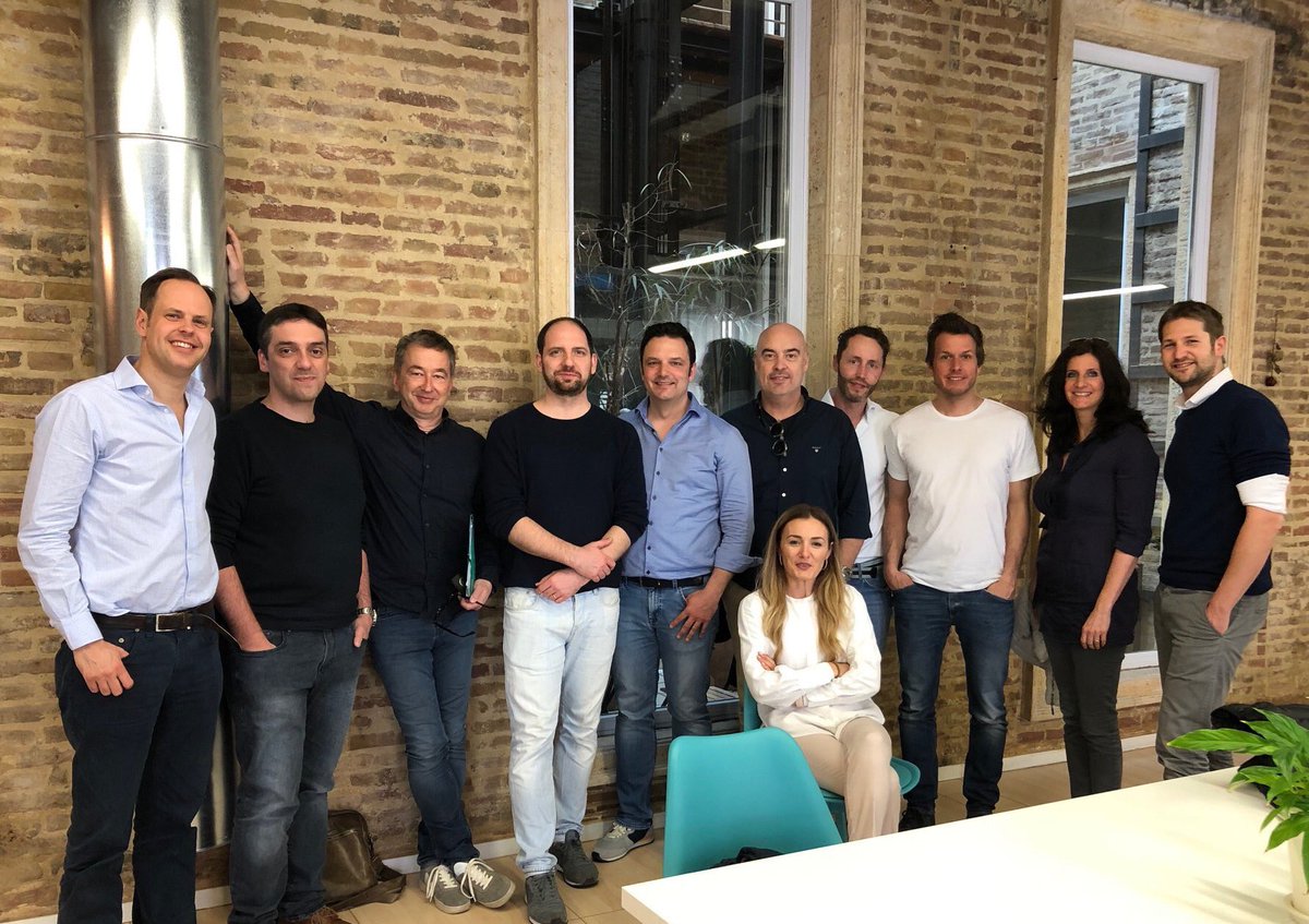 NewWork_es's tweet photo. Last Thursday our CEO @tvollmoeller visited Valencia's office to meet all our new colleagues 🔝 🙌🏽 We are very happy to keep growing in Spain, you can also join a great team! 😍 #developers #Valencia #TechValencia #ForaBetterWorkingLife https://t.co/bCJYzLyKJ2