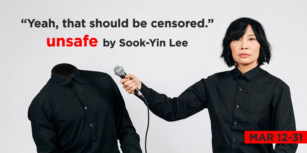 canadianstage's tweet photo. Just 12 days out until the world premiere of @sookyinlee's Unsafe! This one is definitely going to spark some conversations... https://t.co/Mx755OE7uT