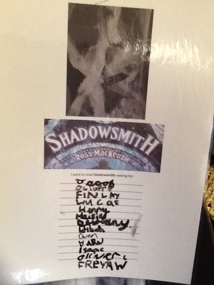 JCAWakefield's tweet photo. It is fair to say that Year 5 were very excited about the latest book that was found hidden (beneath the cobwebs) in our quiet reading corner! #JCAReading #Shadowsmith @RossAuthor https://t.co/j4TdMjCyvn