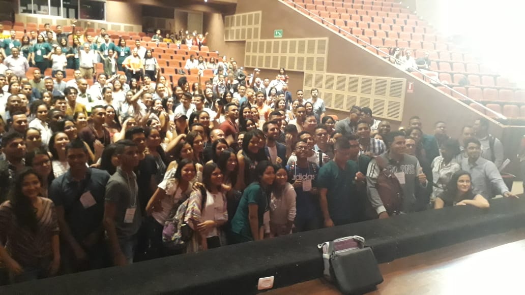 CMartinAlberca's tweet photo. Great experience giving a keynote talk about the #pyroprof project at #quimicacaribe2019 #Colombia #MSCA communicating this marvelous project beyond Europe! https://t.co/Yg0aJzNxJ8