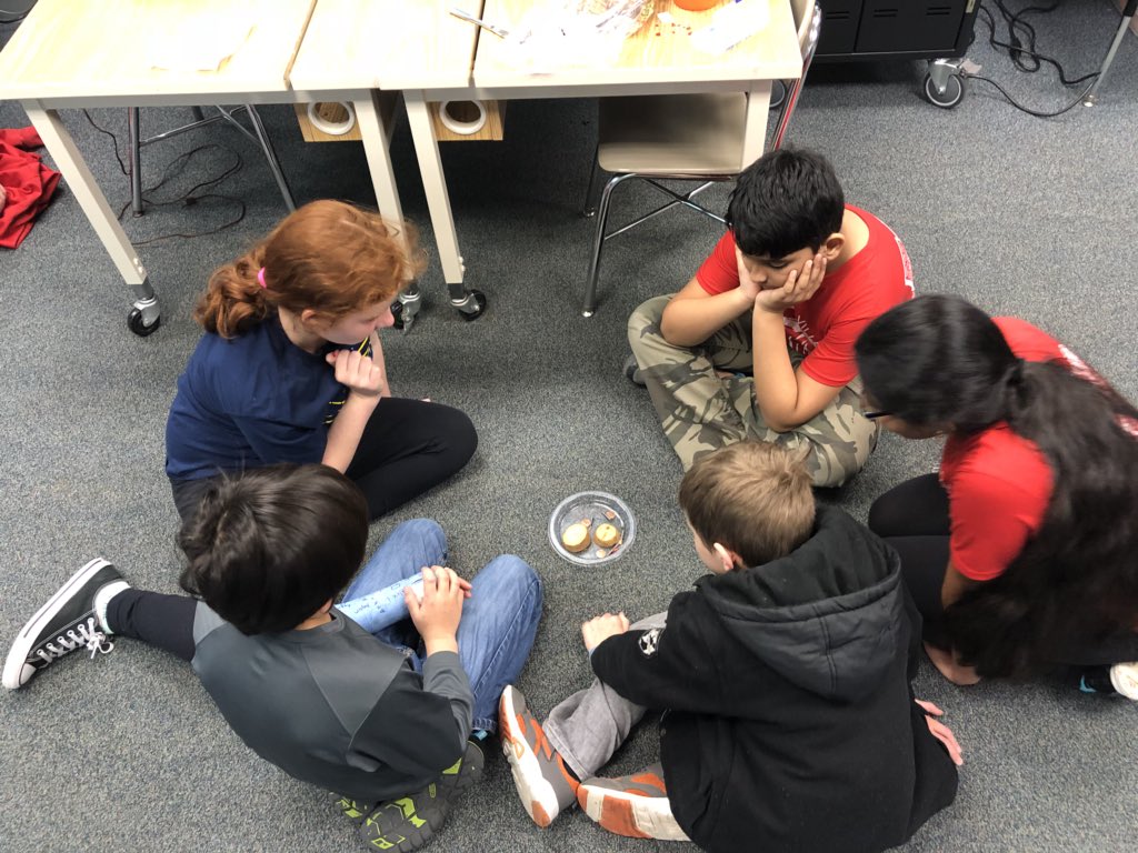 Sending a huge thank you to all our Science Go Round volunteers! You made today an awesome day of fun and learning! <a href="/MorrisvilleElem/">Morrisville Mustangs</a>