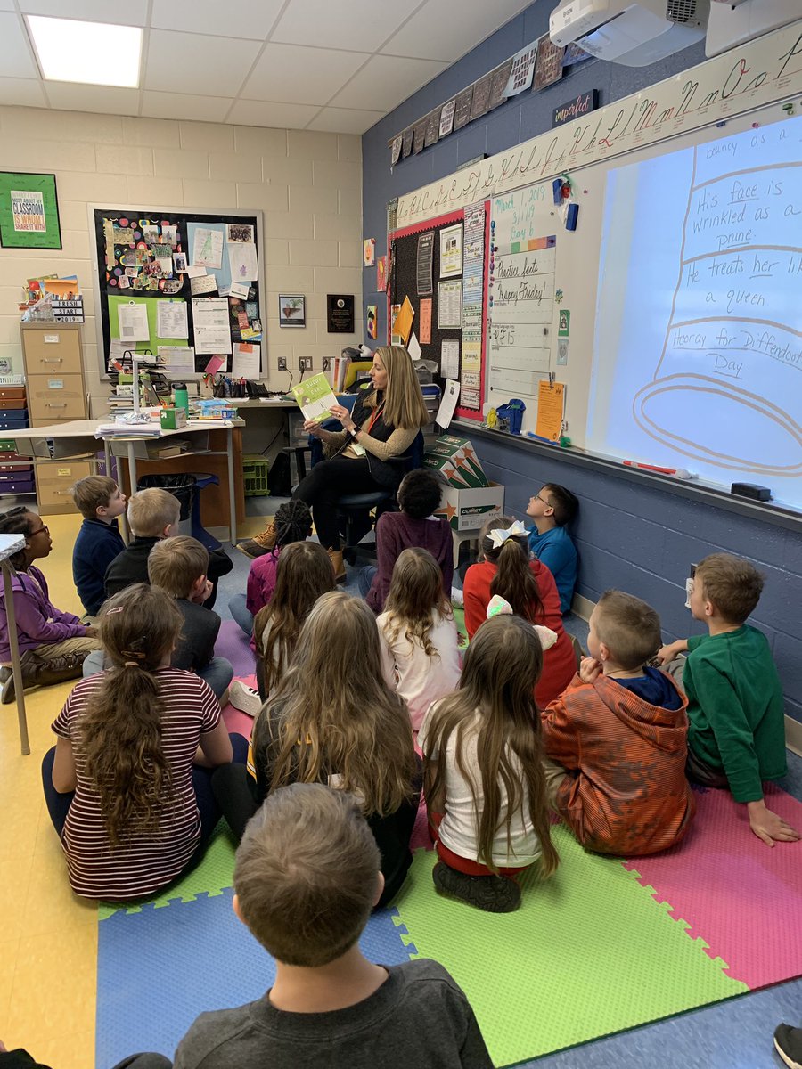 MsRossGrade3's tweet photo. Starting off #ReadAcrossAmericaDay with a guest reader @DonegalDIS https://t.co/VZOtWj8zZV