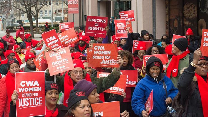 CWAUnion's tweet photo. Happy #WomensHistoryMonth✊ https://t.co/vgPO2kq6Ed