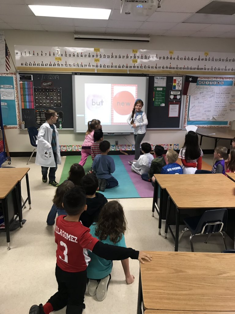 Mrs. Herbert’s class playing knockout