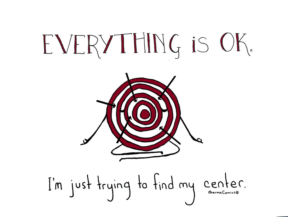 DrawingOnLife's tweet photo. Trying To Find My Center https://t.co/603SlL9okV #comic #stickcomic #selflove #dharma https://t.co/Uj8W9mrfFd