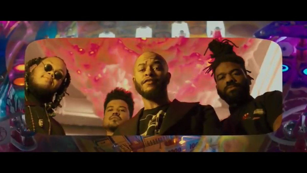 L-r: MMYYKK, DJ Just Nine, Proper-T, and Greg Grease of astralblak