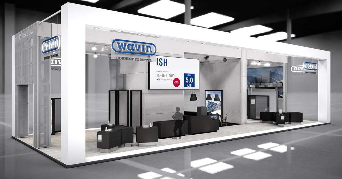 Wavin_GmbH's tweet photo. Wir sind auf der ISH in Frankfurt! 

Vom 11.-15.03.2019 findest Du uns in Halle 5, Stand A 48. Dich erwarten innovative und etablierte Systemlösungen für eine nachhaltige Heizungs- und Klimatechnik. 

Wir freuen uns auf Dich!

https://t.co/tcalE2JBZn https://t.co/tqRZ6S7trd