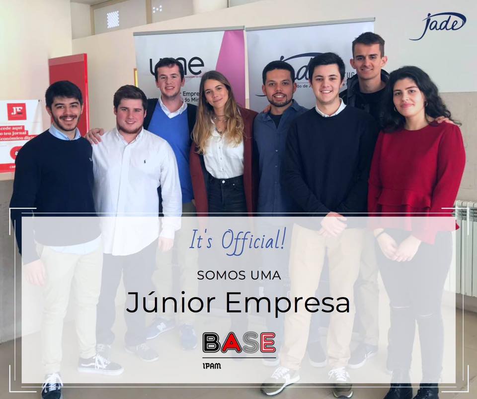 A BASE IPAM Porto foi reconhecida pela JADE Portugal como júnior empresa federada, destacando-se por ser a primeira consultora em Portugal exclusivamente focada em marketing a receber esta distinção. 💪

➡+info goo.gl/M592c9

#ipamporto #ipam