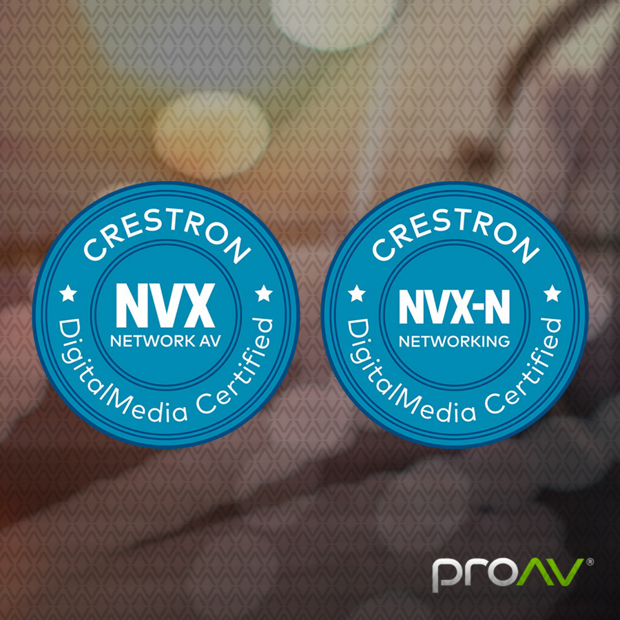 proAVlimited's tweet photo. End of a busy week topped off with @Crestron DM NVX certification for some of the engineering team. #training #skills #experts #NVX #support #service #NetworkAV https://t.co/MYZ7YScesH