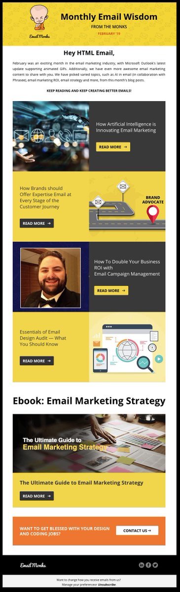 Keep creating better emails! by Email Monks
htmlemailgallery.com/gallery/email-…