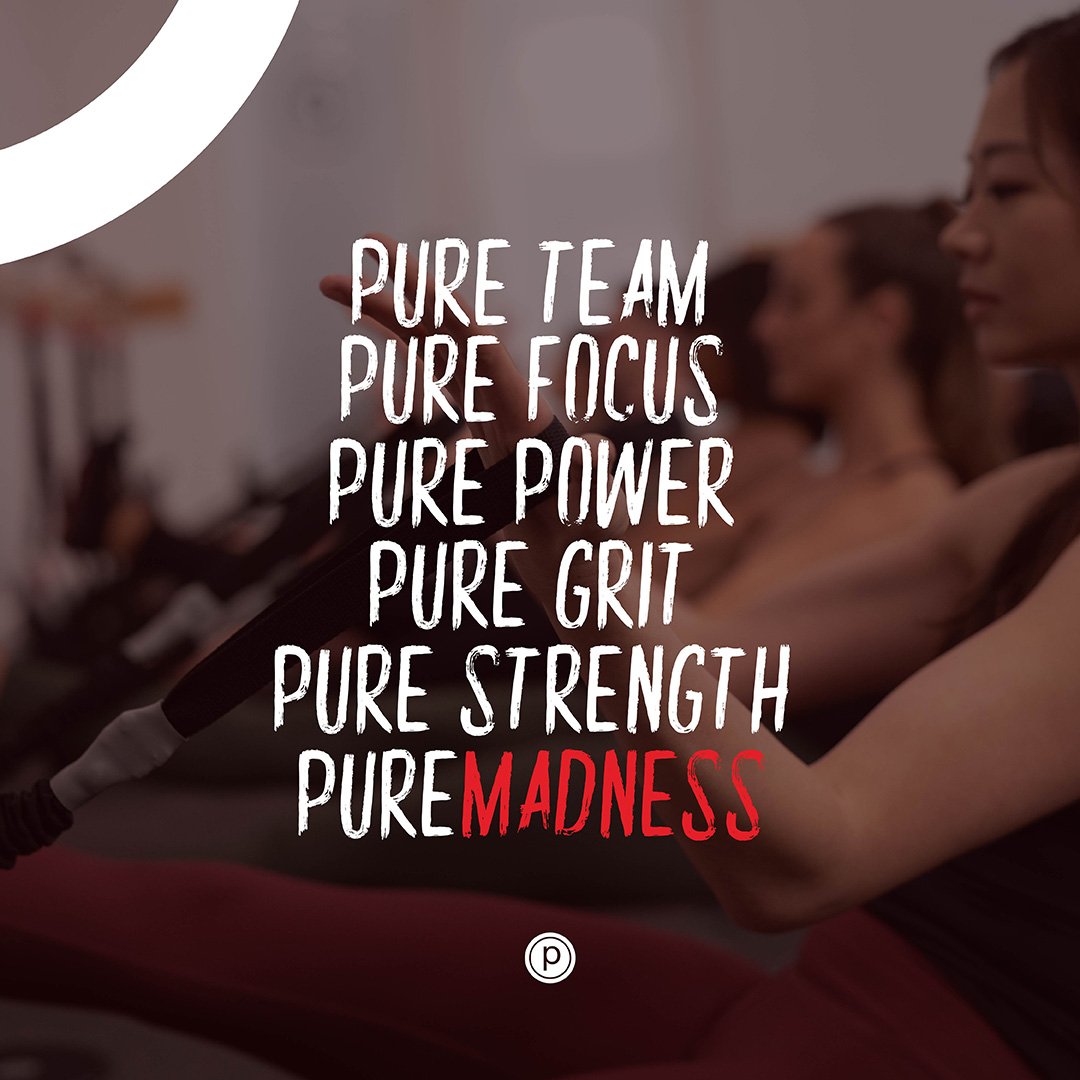Pure Madness starts today! 20 classes in 31 days. Are you up for the challenge? Let us know if you're joining by replying or liking this tweet. Be sure to use #purebarremadness when you post on social :) #purebarre #challenge #20in31 #fitness