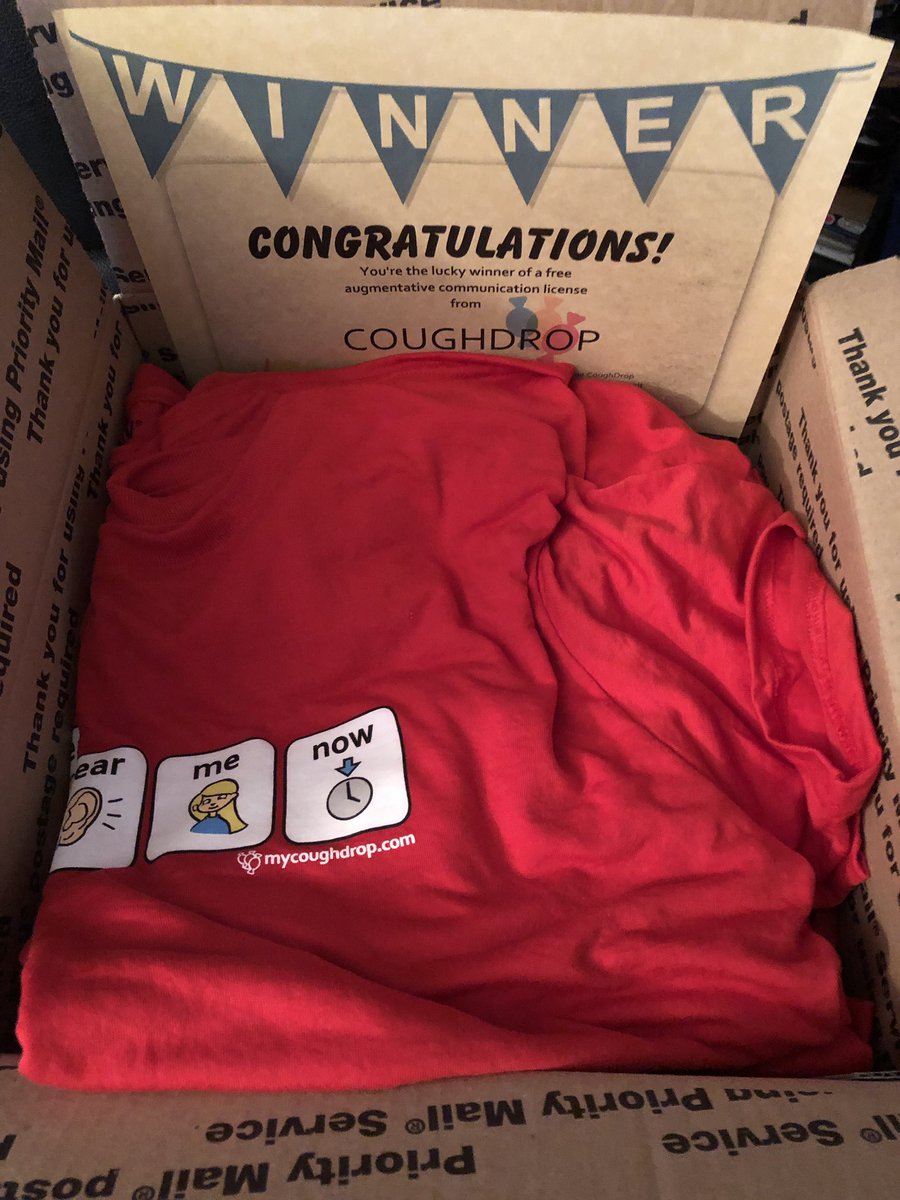 Prizes are starting to roll in for #edcampnj Thx to <a href="/CoughDropAAC/">Darkfarms㊙️</a> for the t-shirts and free license. Want a chance to win? Make sure to get your FREE tix and join us on 3/16/19. edcampaccessnj.org #atchat