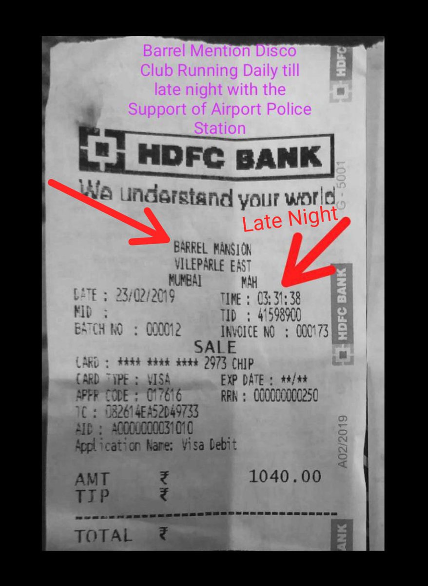 HIShaikh1's tweet photo. illegal Fun at BARREL MENTION PUB, Barrel Pub illegaly operating till wee hours 6am daily. Overcrowded, illegal Mezzanine Flr &amp; Bar Countrs, Airport Police failed to tk action.
BARREL MENTION, Ground Flr, Sahara Star Hotel, Vile Parle East.
@MumbaiPolice https://t.co/Ue4CfmEcAm