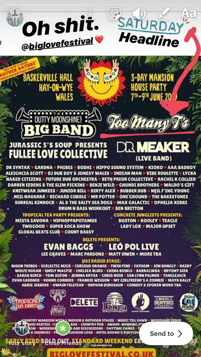 Ooofff first headline at a festival 🙏🏼❤️ <a href="/biglovefestuk/">BIG LOVE FESTIVAL</a>