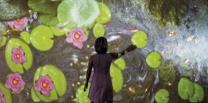 A beautiful act of generosity, Dr.'s Gopal &amp; Mina Majmundarstory donated this interactive WallFX to @SHClexington #PatientExperience 
buff.ly/2GPOllo