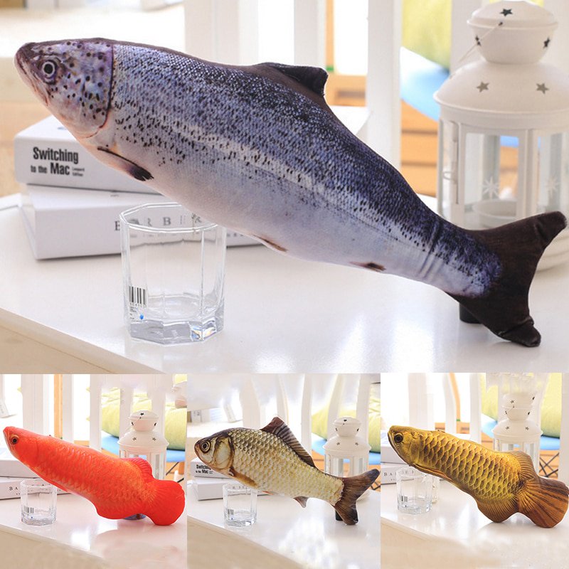 dogcatmartshop's tweet photo. #hashtag3 1PC Creative Pet Cat Kitten Chewing Cat Toys Catnip Stuffed Fish Interactive Kitten https://t.co/96PiYgvGJ9