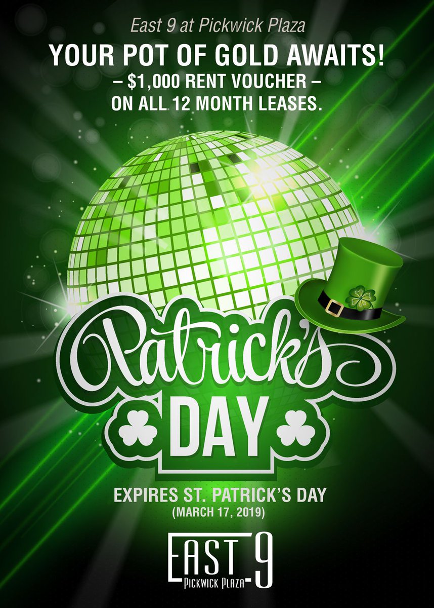 Celebrate March with a new living space, and save money doing it.

east9kc.com/your-pot-of-go…