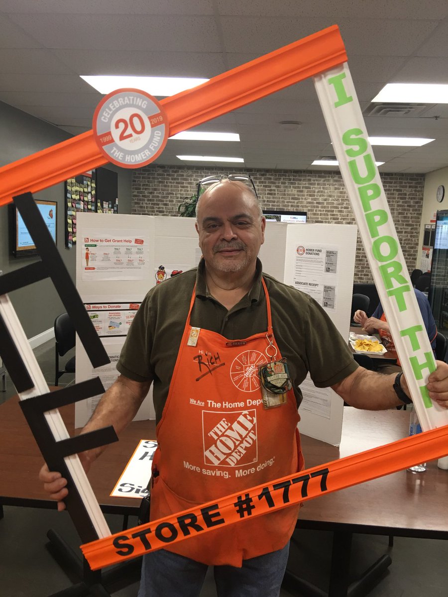 Trevor Lutes (@trevorlutes) on Twitter photo The Homer Fund is a part of our culture here at Kennesaw 1777! Thanks to all our orange blooded associates for diving awareness and supporting an amazing cause.... EACH OTHER! #ISupportTHF <a href="/TTChapman13/">Teresa Chapman</a> <a href="/LKingTHD/">🦄 LKing</a> <a href="/HomeDepot1777/">The Home Depot 1777</a> <a href="/TammyMorris234/">Tammy Morris</a> <a href="/ChrisBergHD/">@ChrisBergHD</a> @AmackerHDHR The Homer Fund is a part of our culture here at Kennesaw 1777! Thanks to all our orange blooded associates for diving awareness and supporting an amazing cause.... EACH OTHER! #ISupportTHF <a href="/TTChapman13/">Teresa Chapman</a> <a href="/LKingTHD/">🦄 LKing</a> <a href="/HomeDepot1777/">The Home Depot 1777</a> <a href="/TammyMorris234/">Tammy Morris</a> <a href="/ChrisBergHD/">@ChrisBergHD</a> @AmackerHDHR