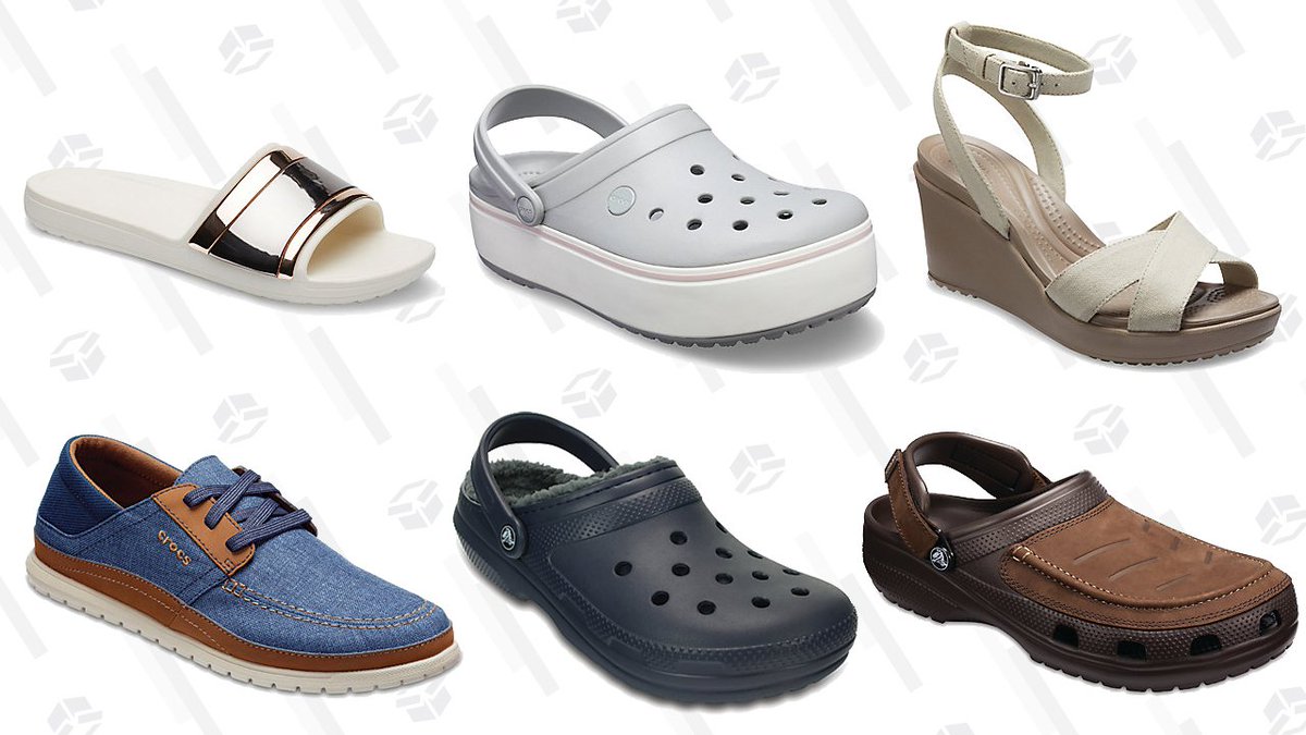 crocs buy one get one half off