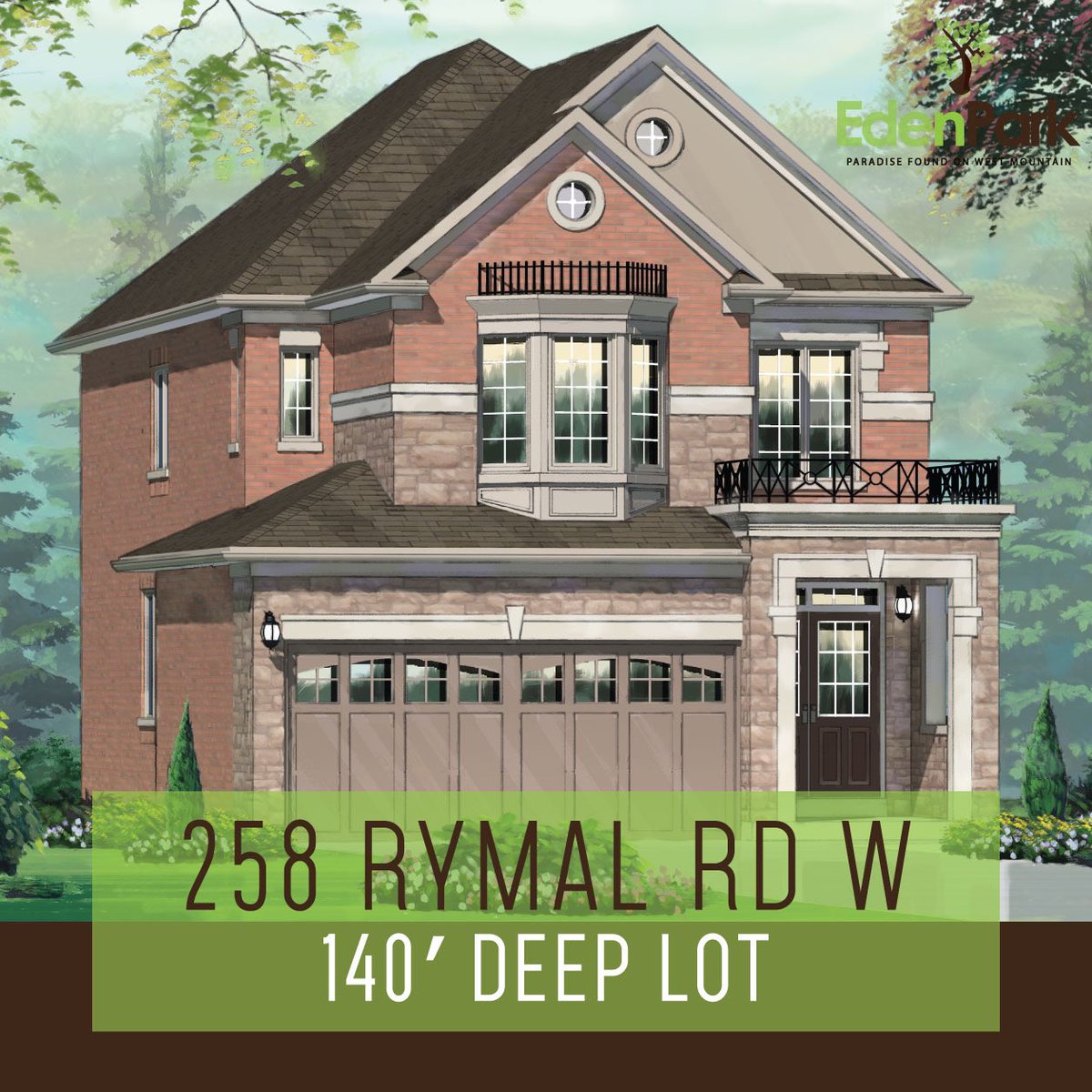 Live Beautifully. Live Naturally. Live at Eden Park. Learn more about this extra-deep lot fronting Rymal Road West by calling 905-389-6421 or by registering at bit.ly/2RaZRbO! 

#EdenPark #Hamilton #Home #BuyNow #CallToday #RegisterToday #LiveBeautifully