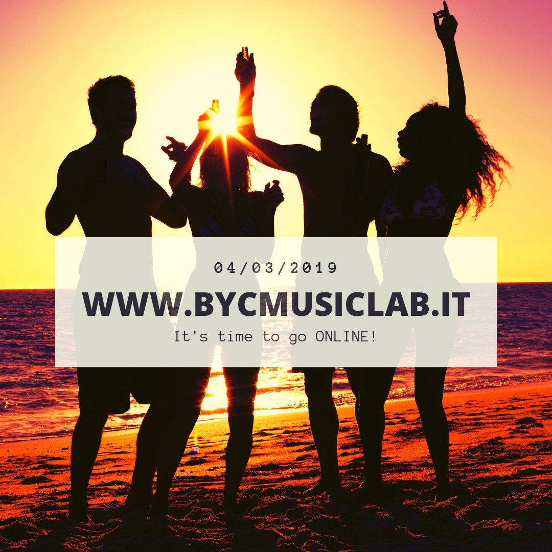 04/03/2019 #StayOnline
*
*
*
#heretoentertain #byc #BYCMUSICLAB #EntraNelGiro #giovaniajesolo #giovani #jesolo #picoftheday #sito #salaprove #musica #livemusic