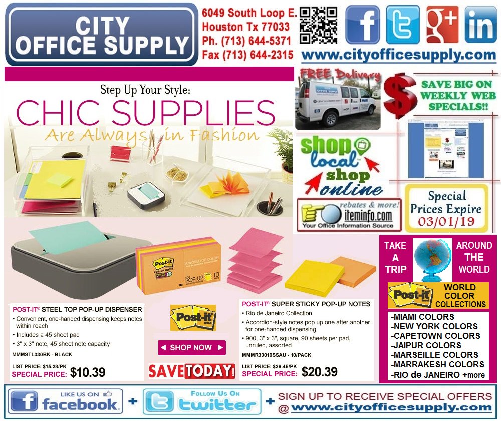 cityos's tweet photo. #FashionFriday=@Postit #SteelTop #PopUpDispenser+#RiodeJaneiro #SuperSticky #PopUpNotes #WeeklyWEBSpecial @ https://t.co/zb4z5RaOwd https://t.co/pKGbFu0Kav https://t.co/qtekalSEYN