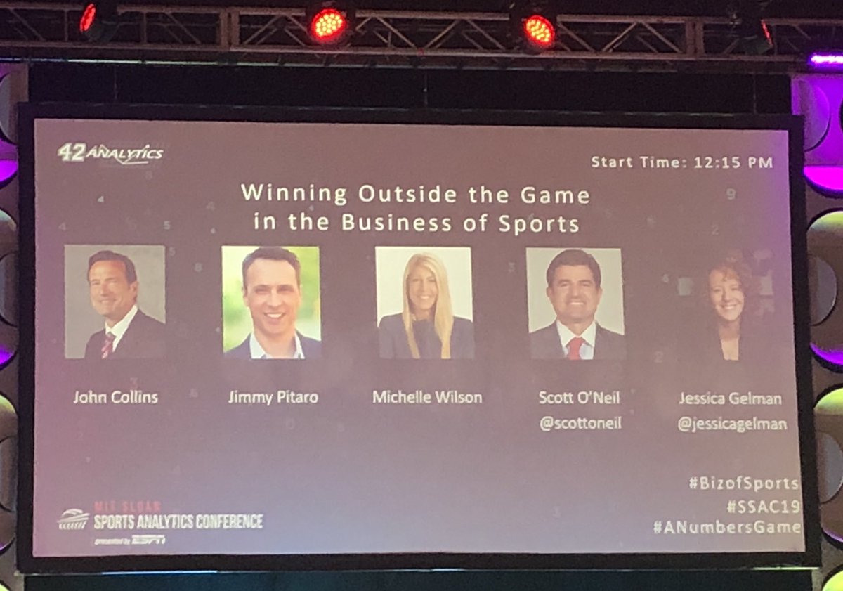 DigSportsDesk's tweet photo. Afternoon sessions kicking in at #SSAC19 @ScottONeil amongst the crew #BizofSports worth a #HashtagFollow now https://t.co/kQnPIF8Lfk