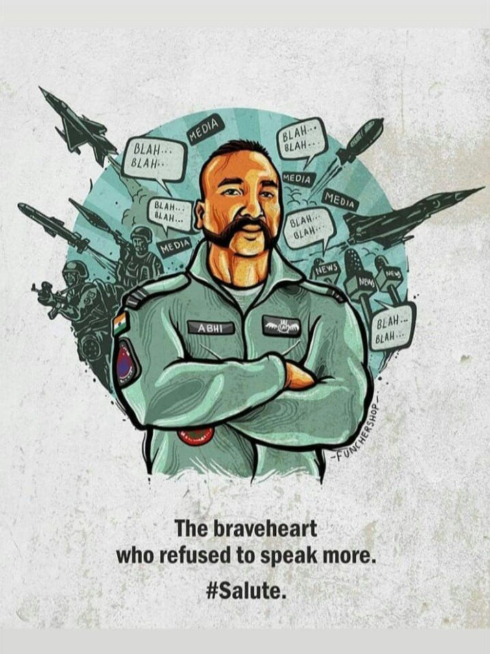 Entire nation is proud of your bravery  and courage ,infact soldiers like you are the real asset and treasure of india welcome back, a big salute to you jai hind💞