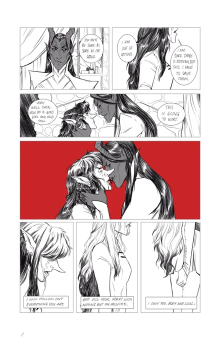 *stage whisper* I still really like this comic I made. #dnd #sadwarlocks 