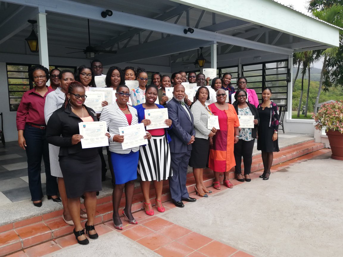 UWI_DAOC's tweet photo. Congratulations to the Ministry Officials from @GOMontserrat who completed our customised Protocol, #Diplomacy and Business Etiquette training. #Montserrat #Caribbean https://t.co/GaZbQAy8Kz