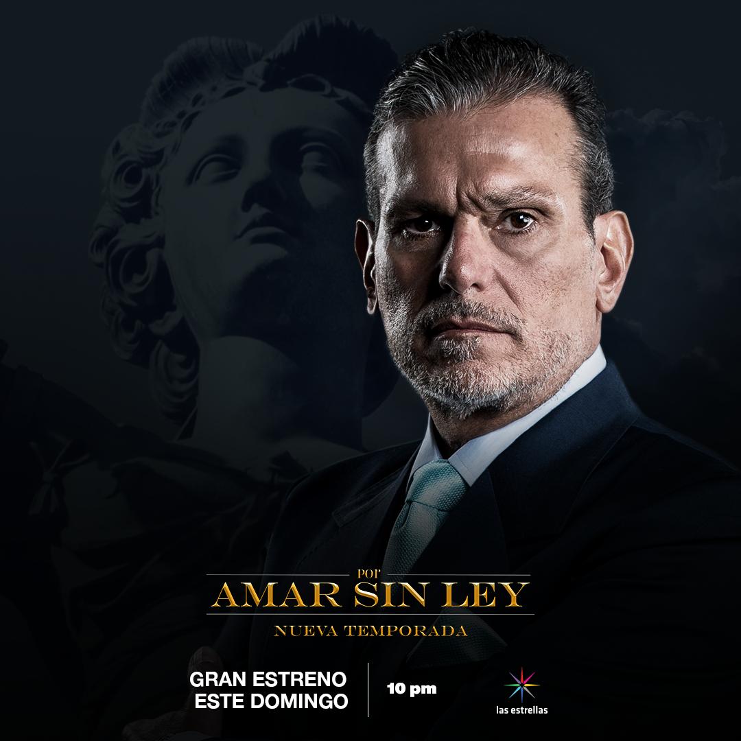 El grandísimo #GuillermoGarcíaCantú estará presente en la segunda temporada de #PorAmarSinLey. No te puedes perder el estreno este domingo a las 10pm por el <a href="/Canal_Estrellas/">Las Estrellas</a>