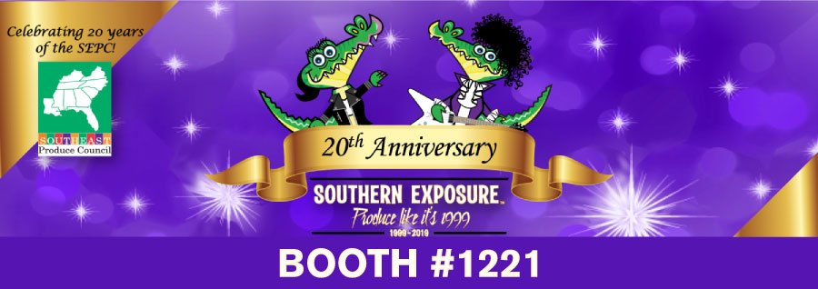 We're excited to celebrate the 20th anniversary of the SE <a href="/ProduceCouncil/">SE Produce Council</a> next week in Orlando at #SEPCSouthernExposure!  Come say hi!  Booth #1221.