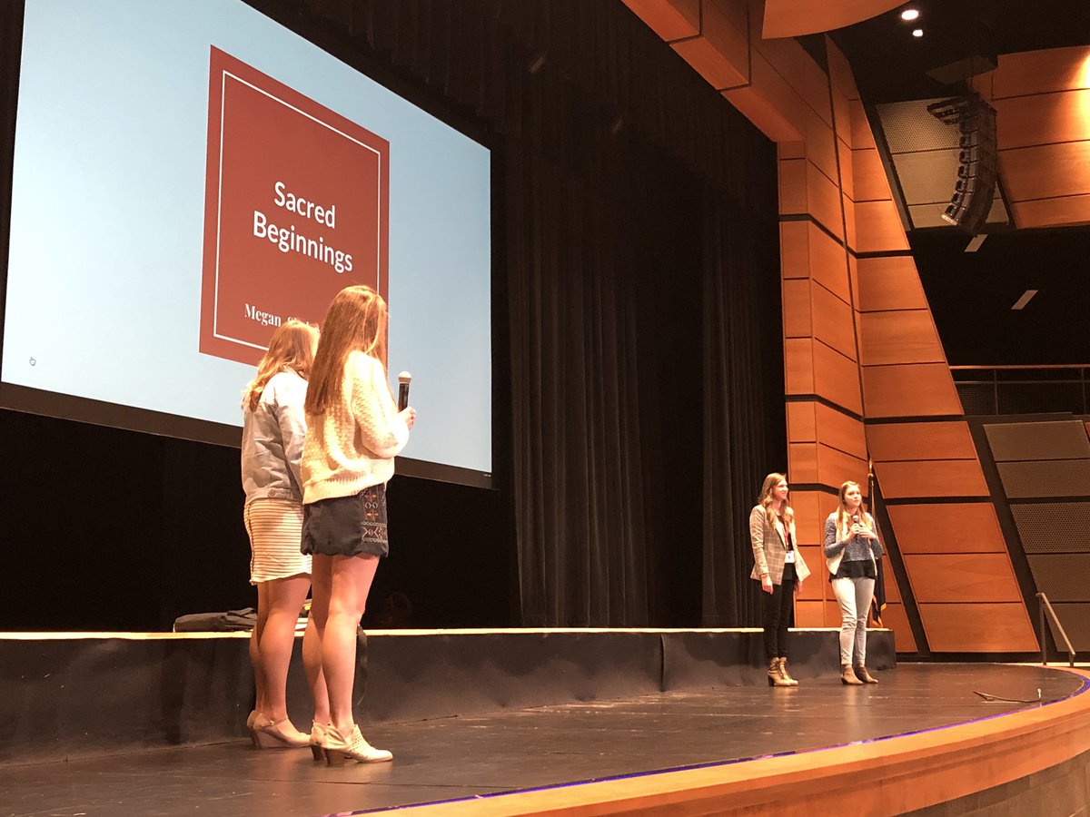 JohnRoh1's tweet photo. UGive Finals for HHS Leadership. Powerful stories from 3 outstanding nonprofit organizations, Wes Leonard Heart, Sacred Beginnings and Shields of Hope. https://t.co/UQFfSclabD
