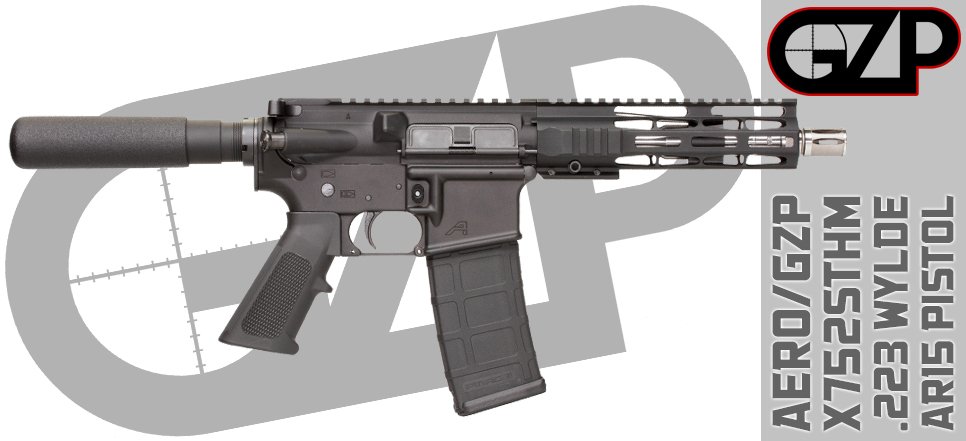 G_ZeroPrecision's tweet image. WEEKEND SALE - Aero/GZP 7.5" SS .223 Wylde AR15 Pistols - Starting at $350 - groundzeroprecision.com