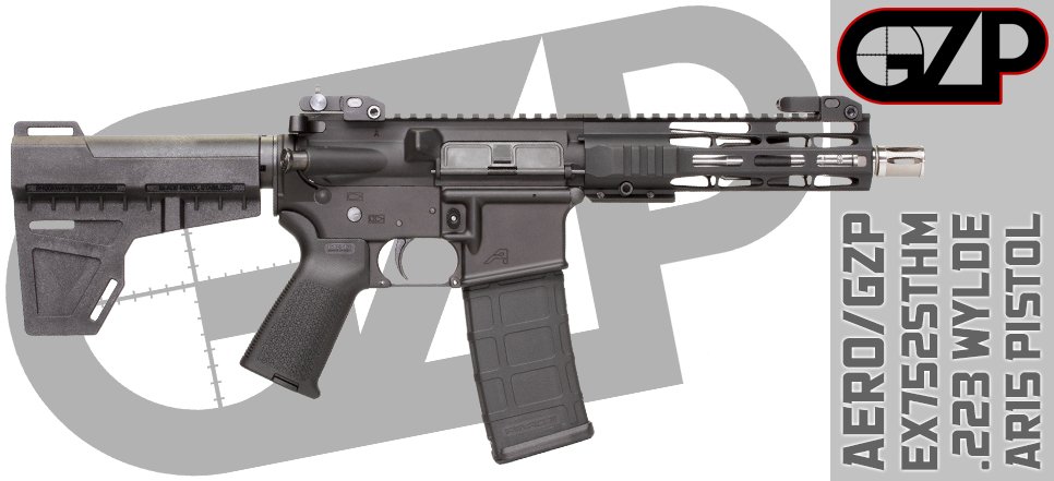 G_ZeroPrecision's tweet image. WEEKEND SALE - Aero/GZP 7.5" SS .223 Wylde AR15 Pistols - Starting at $350 - groundzeroprecision.com